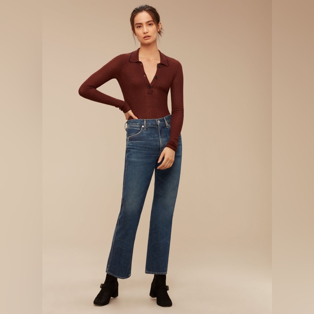 Citizens of Humanity Made in USA Aritzia Cigarette Jeans Wilfred Liz